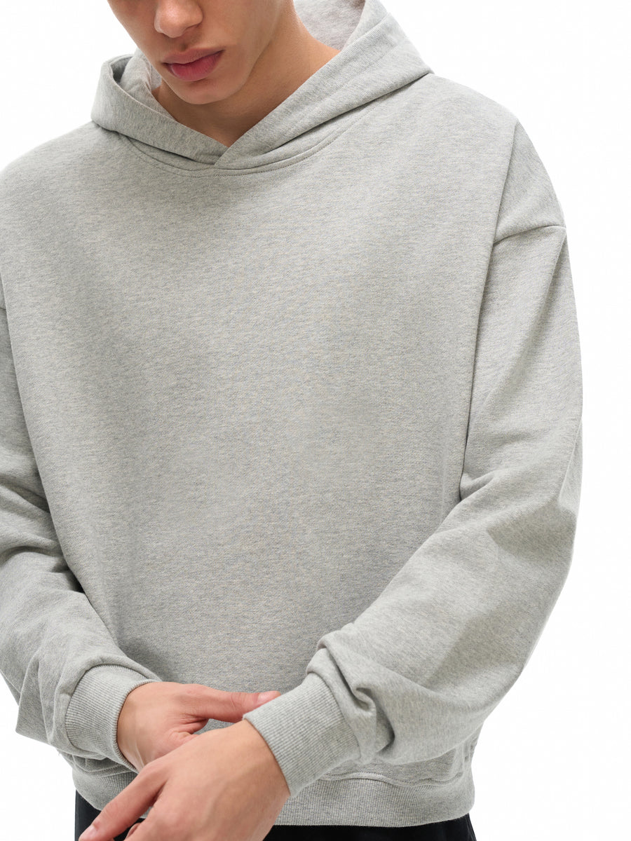 Cotton Cropped Hoodie