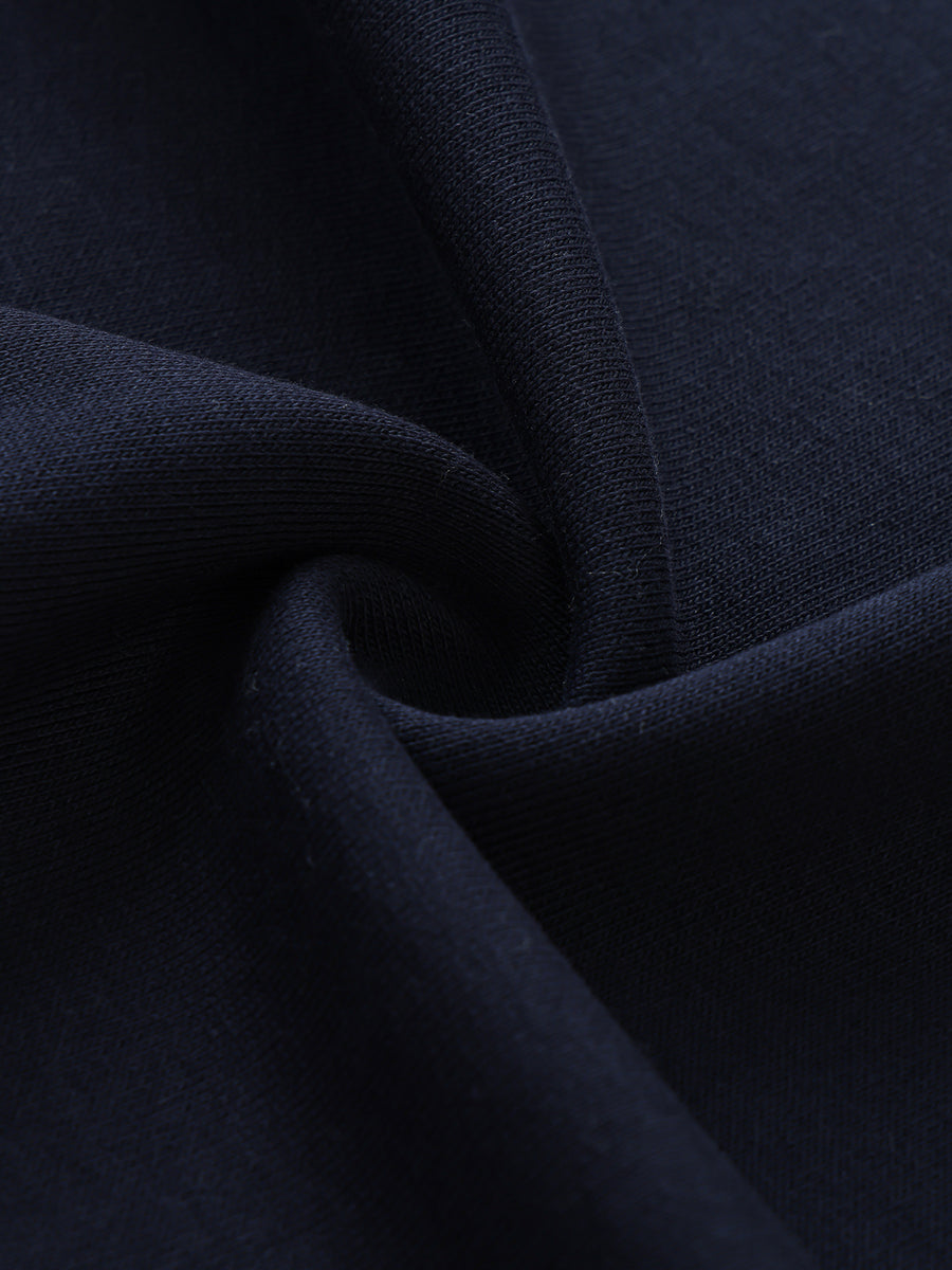 Striped Collar Sweatshirt