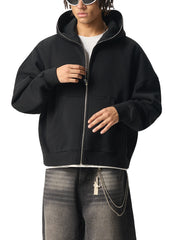 Fleeced Full-Zip Hoodie