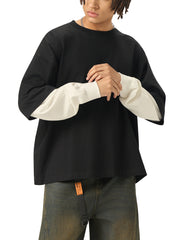 Layered Cotton Sleeve