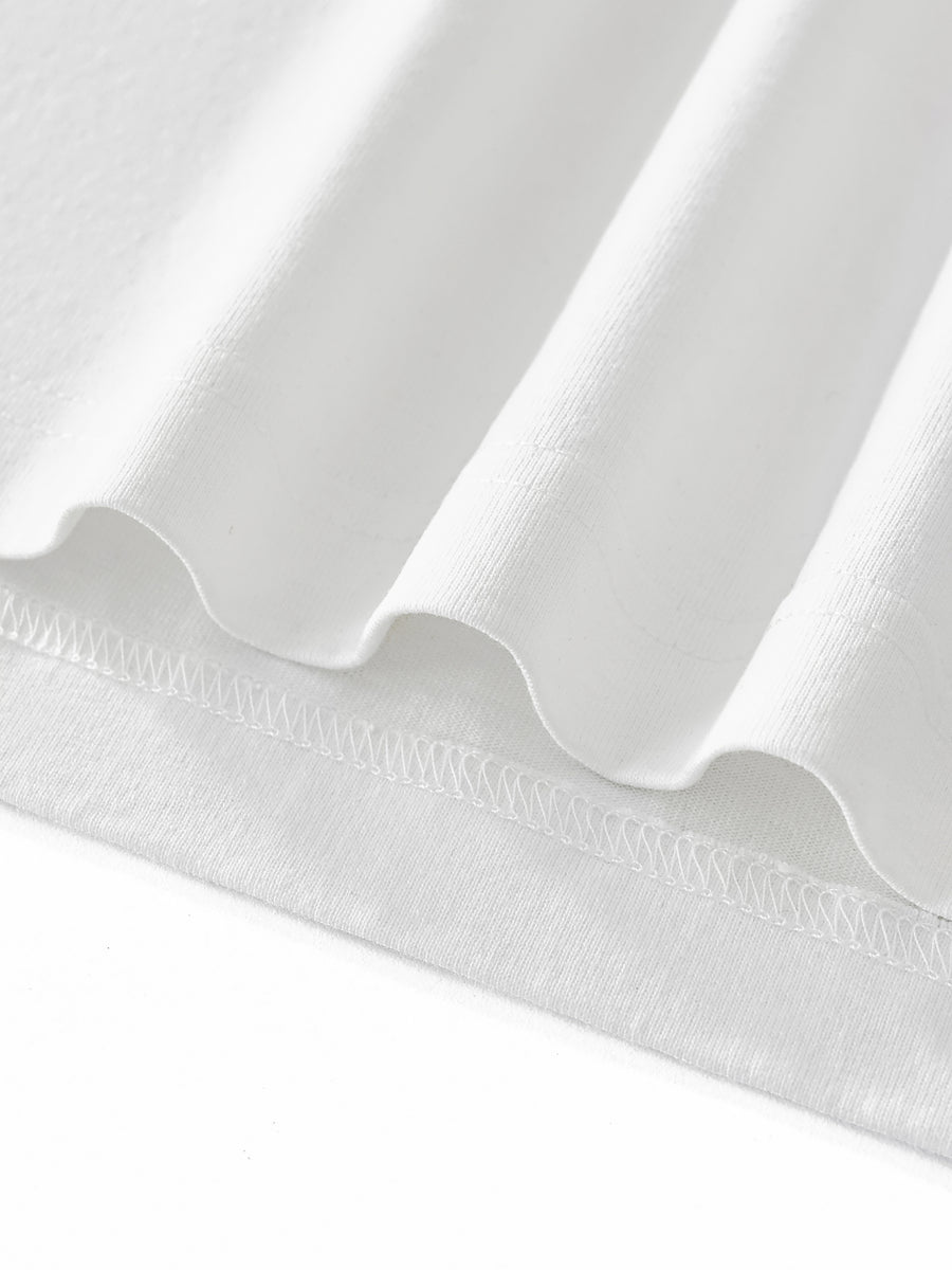 Layered Cotton Sleeve