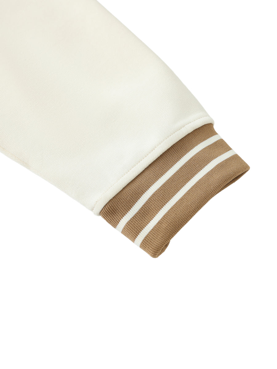 Striped Zip-Up Hoodie