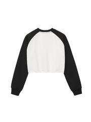 Raglan Crop Sweatshirt