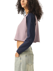 Raglan Crop Sweatshirt