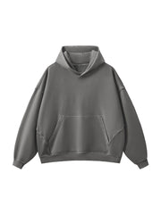 Raw-Seam Hoodie