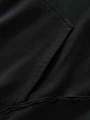 Raw-Seam Hoodie