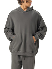 Raw-Seam Hoodie