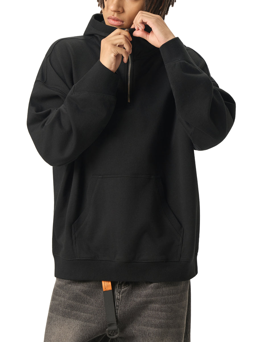 Half-Zip Fleece Hoodie