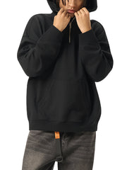 Half-Zip Fleece Hoodie