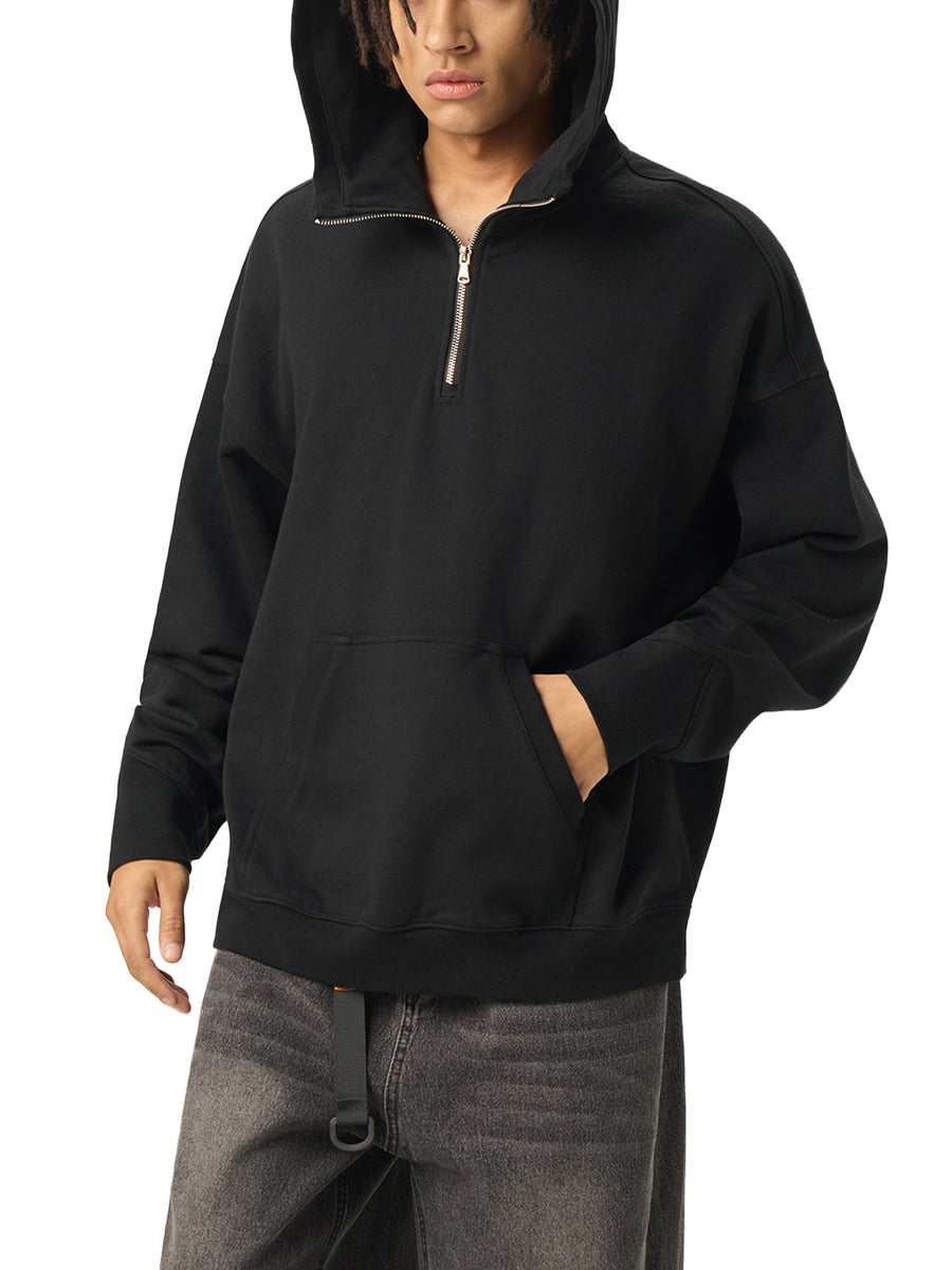 Half-Zip Fleece Hoodie