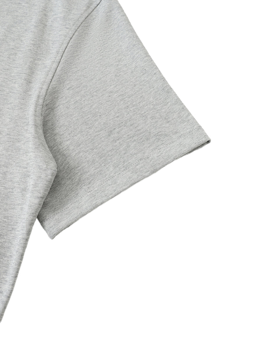 Zip Cotton Polo Shirt