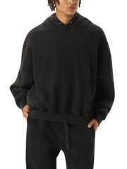 Frayed Fleece Hoodie