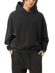 Frayed Fleece Hoodie