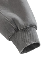 Frayed Fleece Hoodie