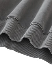 Frayed Fleece Hoodie