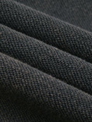 Vintage Frayed-Hem Hoodie