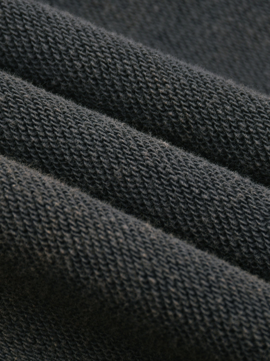 Vintage Frayed-Hem Hoodie