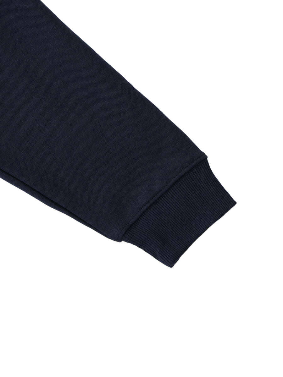 Color-Block Sleeve Hoodie