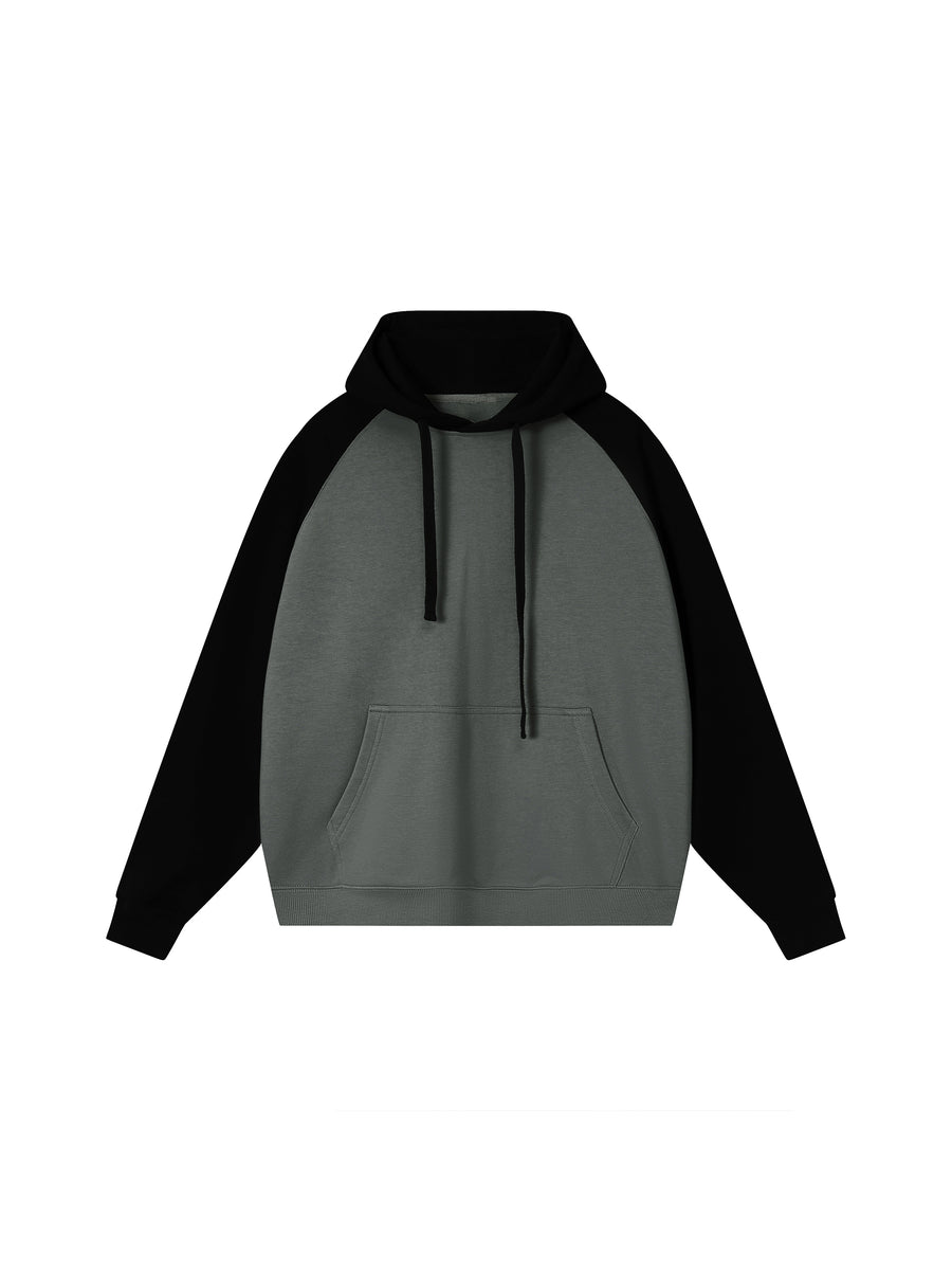 Color-Block Sleeve Hoodie