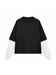 Layered Cotton Sleeve