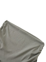 Straight Hip Slim Maxi Skirt