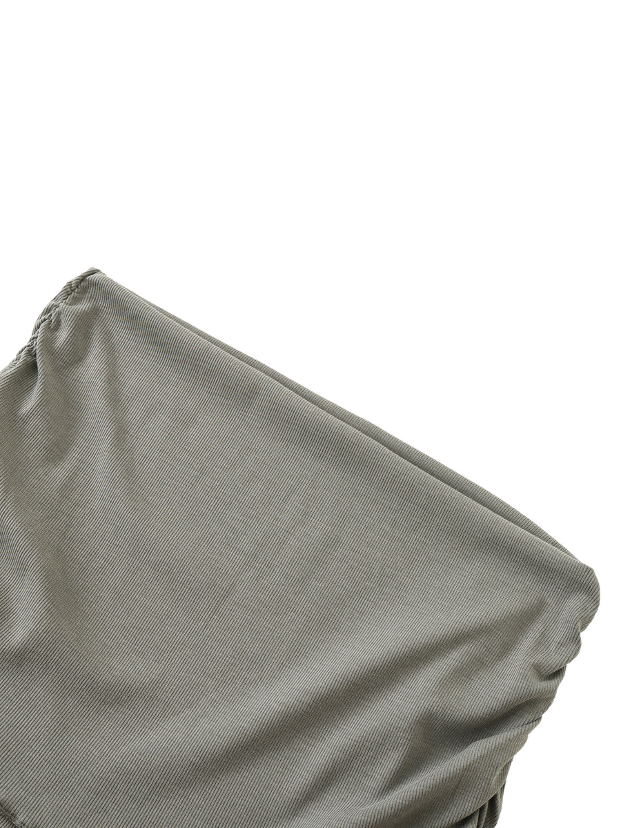 Straight Hip Slim Maxi Skirt