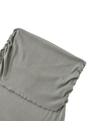 Straight Hip Slim Maxi Skirt