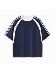 Contrast Panel T-shirt