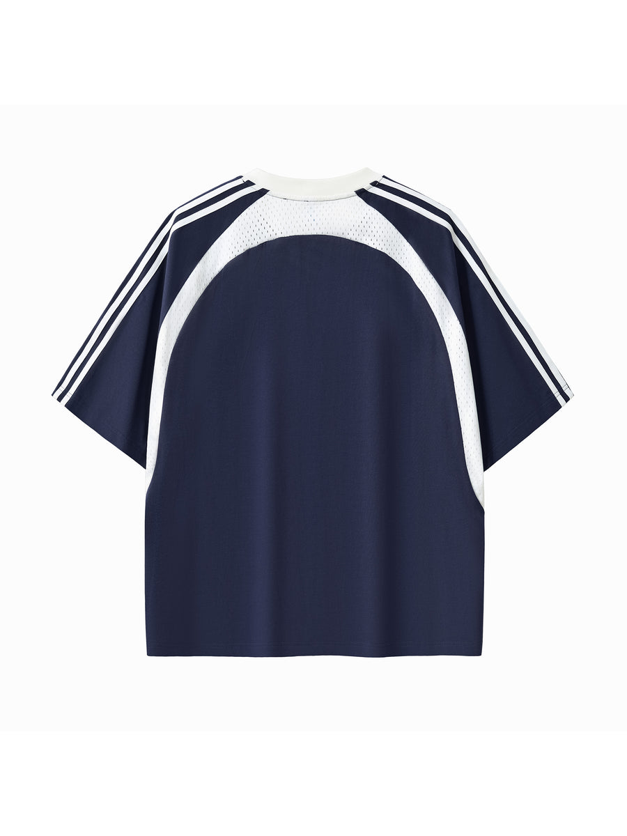 Contrast Panel T-shirt