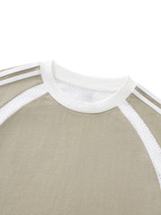 Contrast Panel T-shirt
