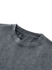 Raw-Hem Boxy T-shirt