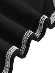 Stitched Cotton T-Shirt