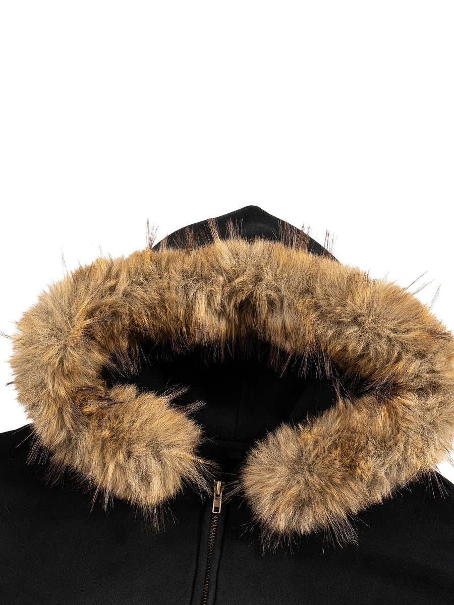 Fur Coat Hoodie