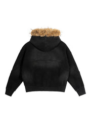 Fur Coat Hoodie