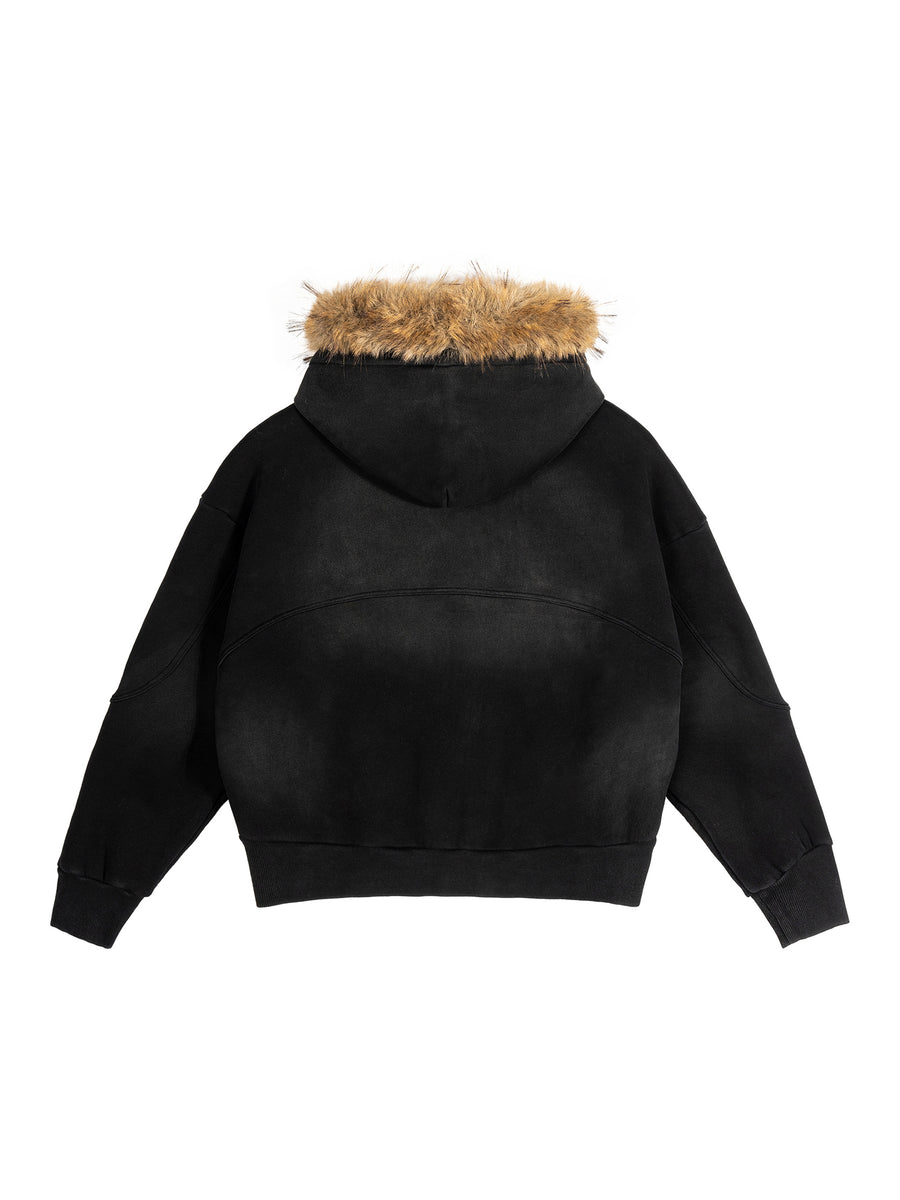 Fur Coat Hoodie